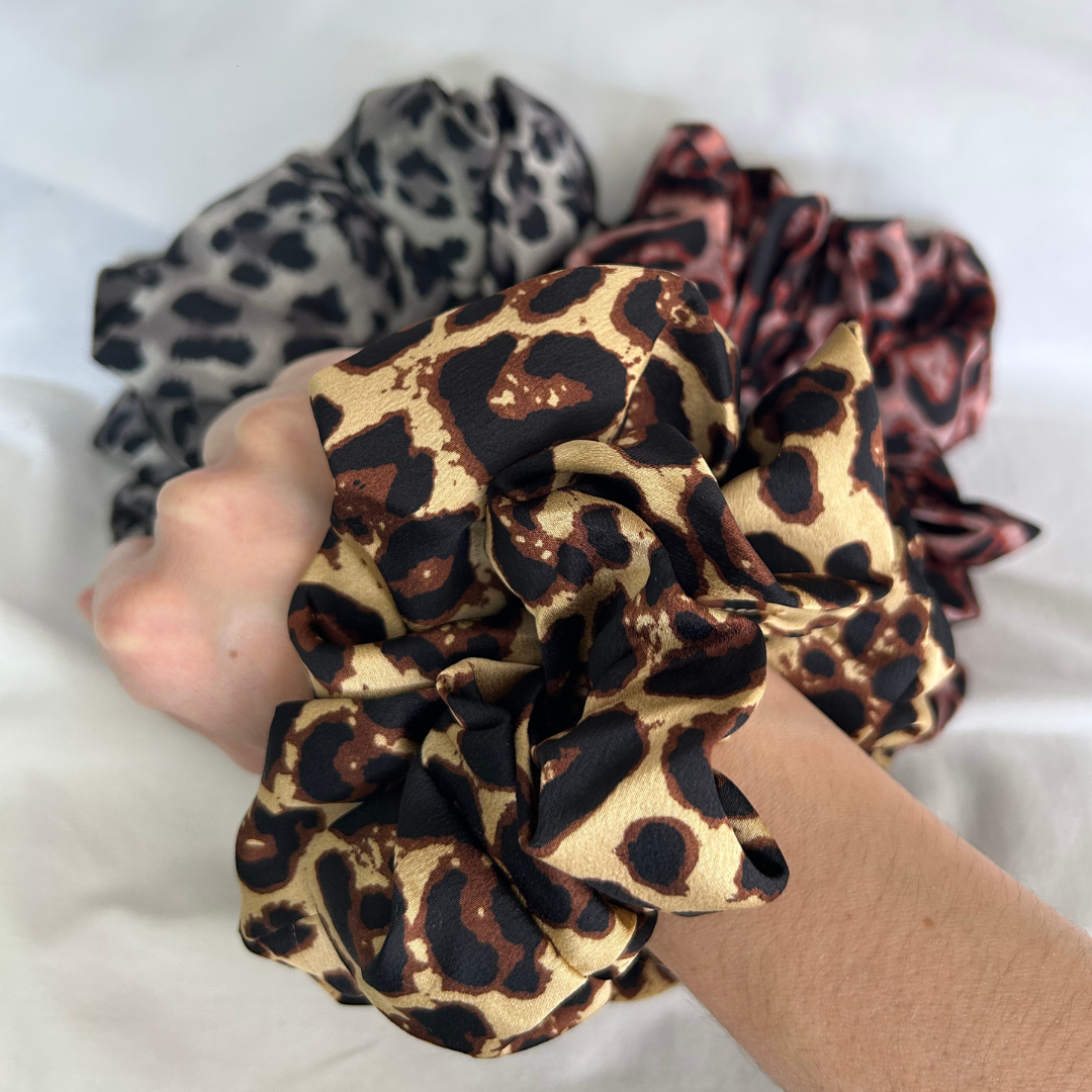 Scrunchie Maxi Animal Print