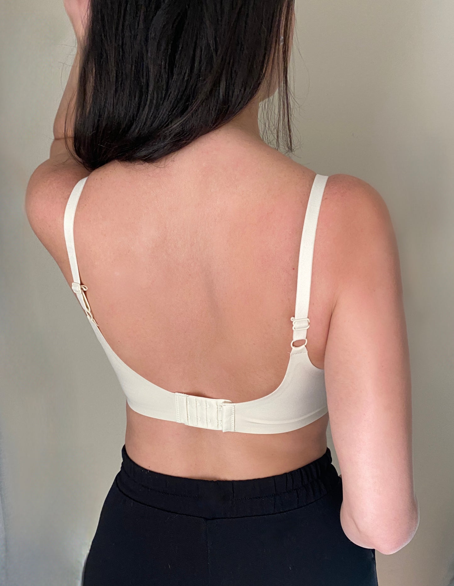 V-neck Triangle Bra Blanco