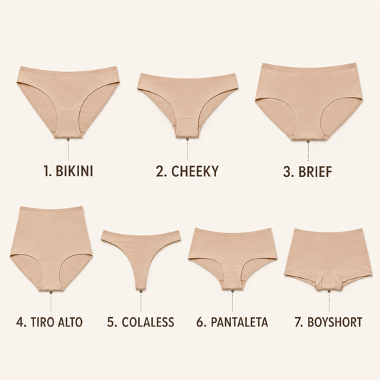 TIPO DE CALZONES MUJER