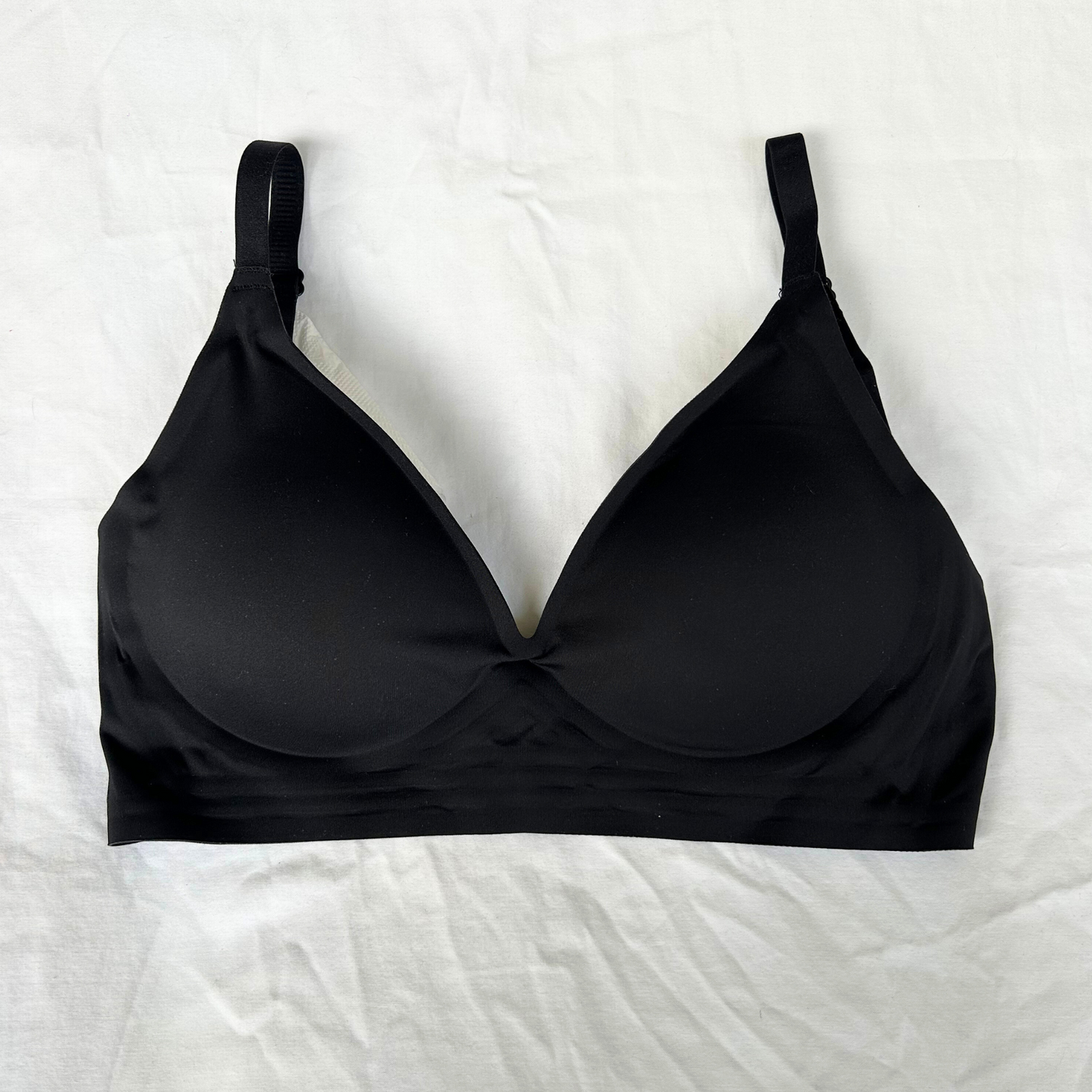 V-neck Triangle Bra Negro