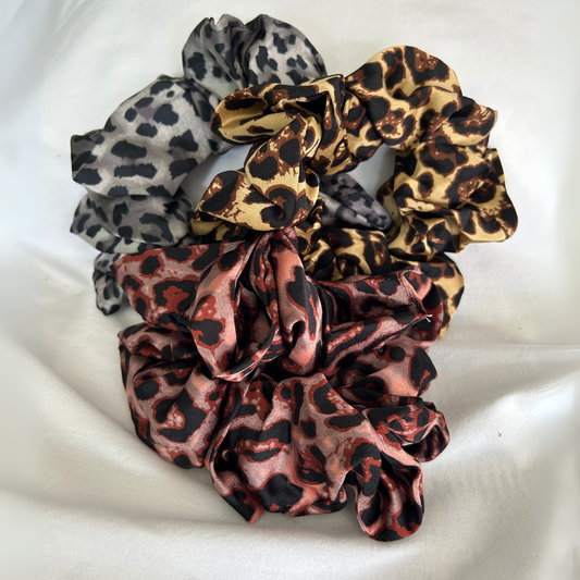 Scrunchie Maxi Animal Print