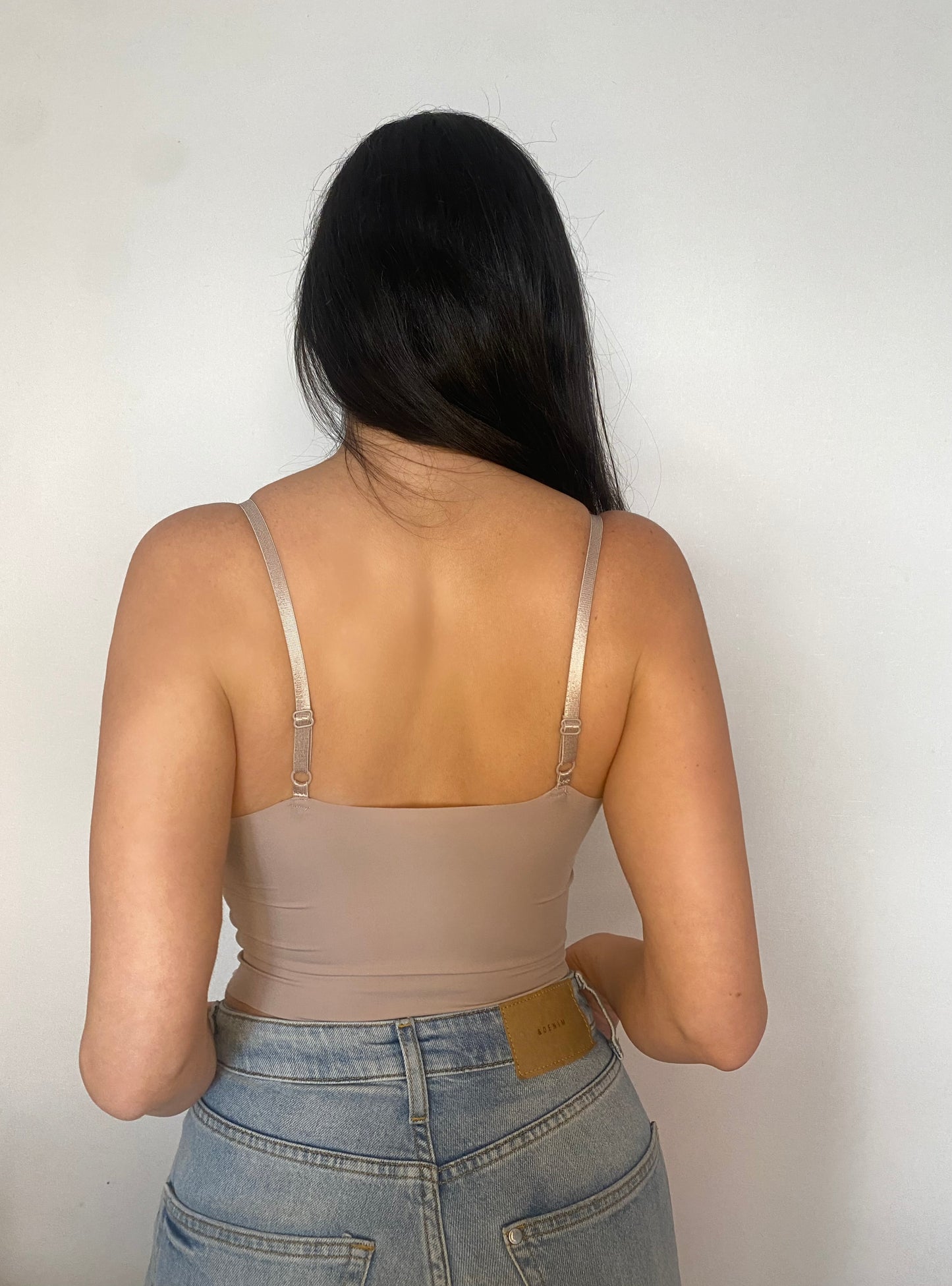 Bralette Crop Rosa Oscuro