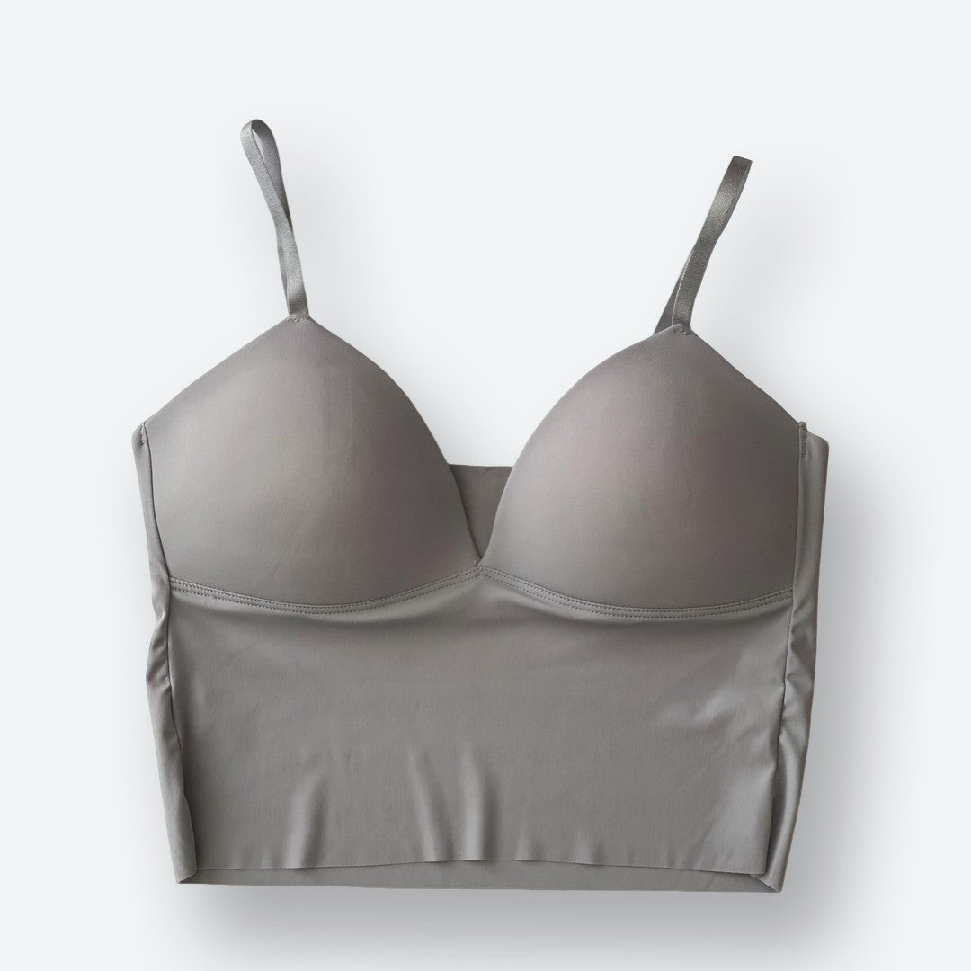 Bralette Crop Gris