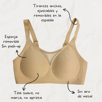 Malva Bra Plus Size Nude