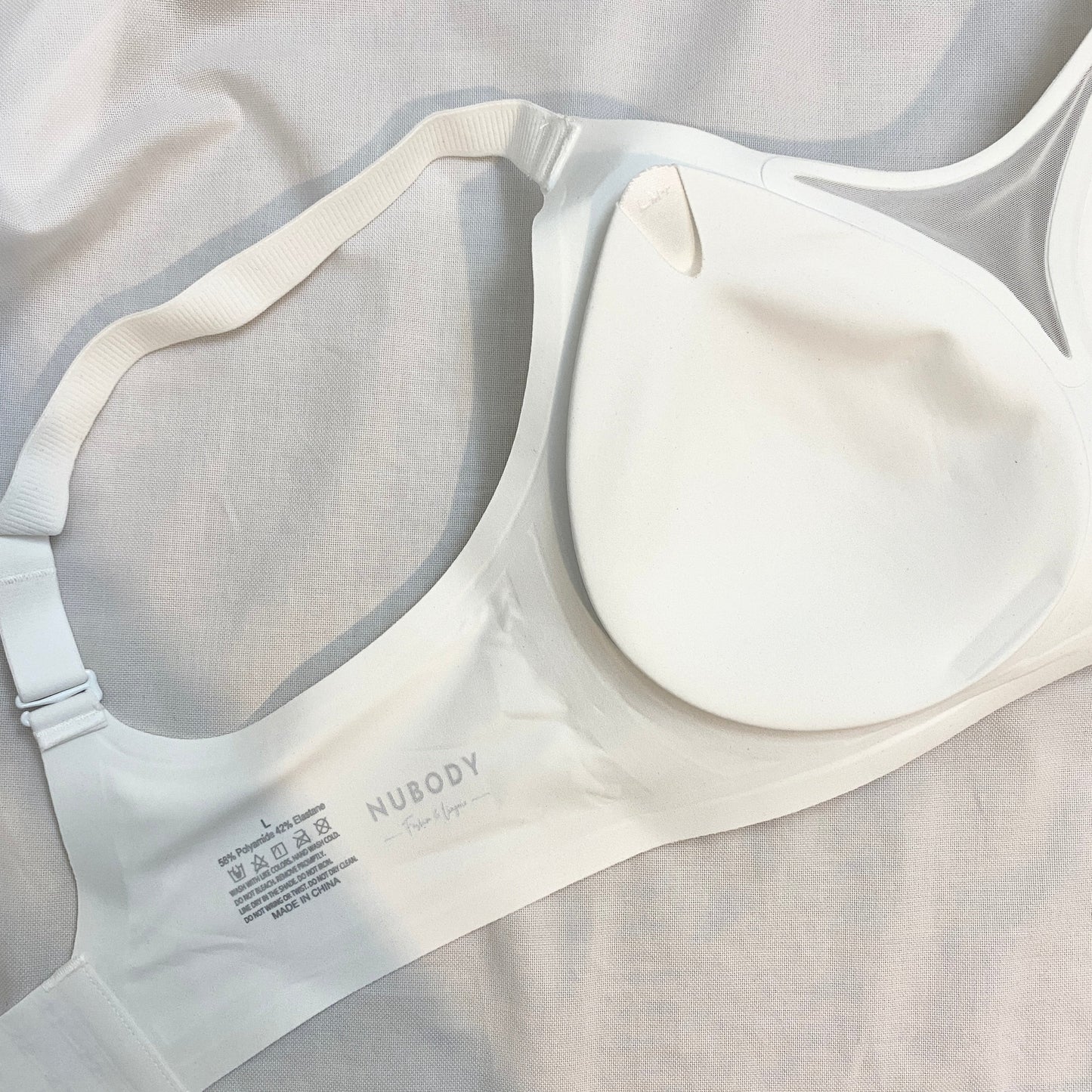 Malva Bra Plus Size Blanco