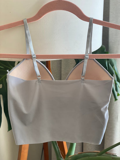 Bralette Crop Gris