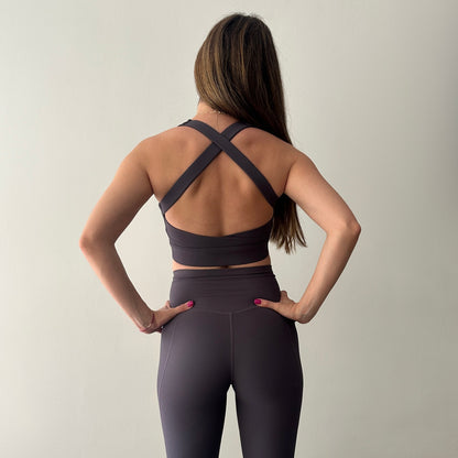 Sujetador deportivo Cuadrado rib
