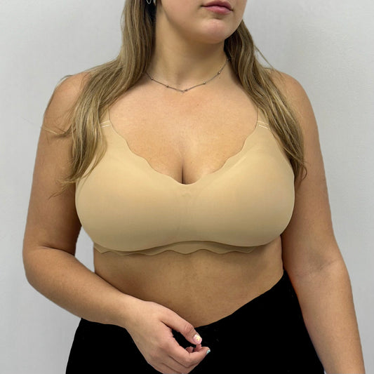 Sostén Orquídea Plus Size | Alta Contención y Soporte Libre de Aros