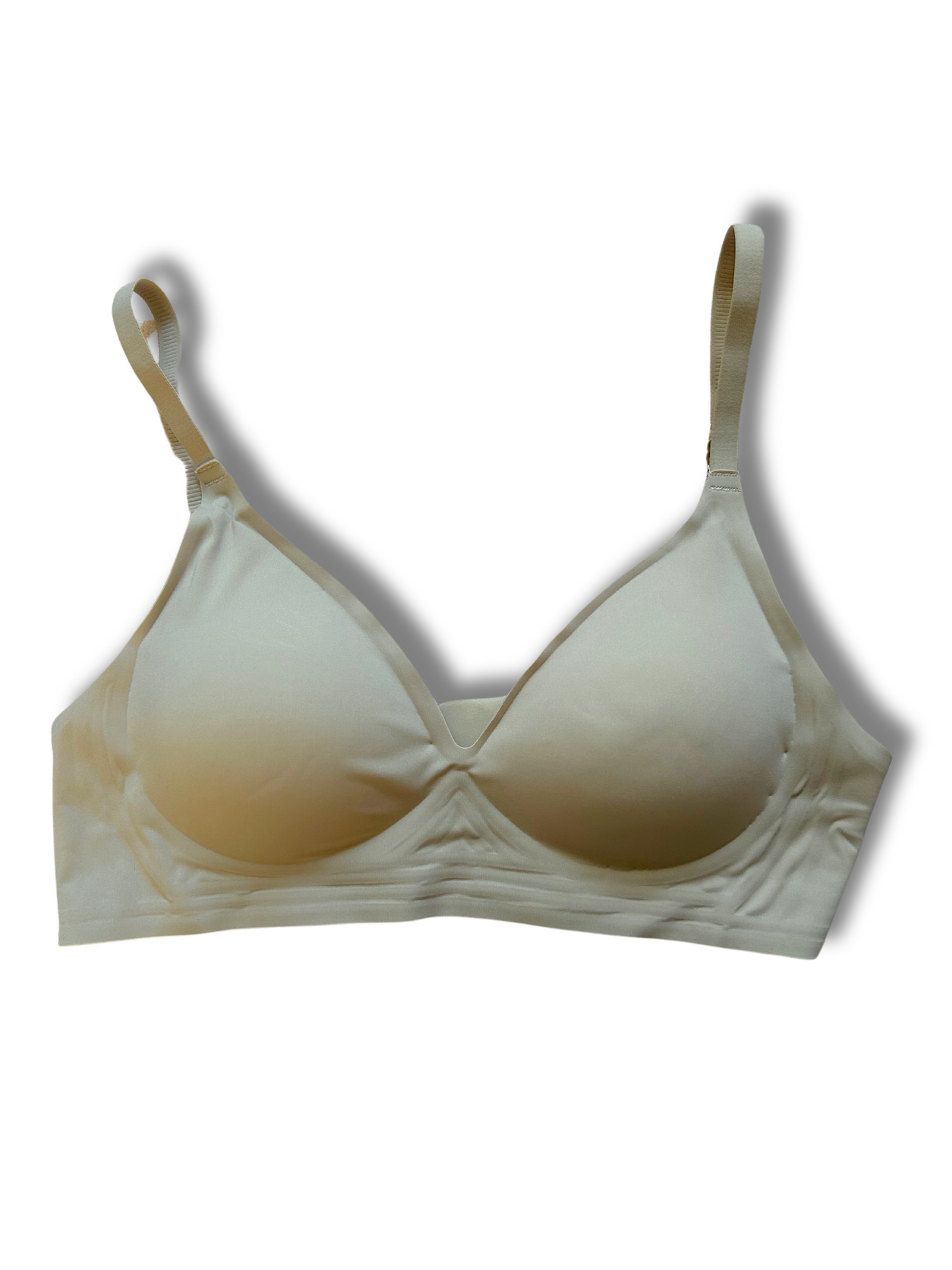 V-neck Triangle Bra Nude