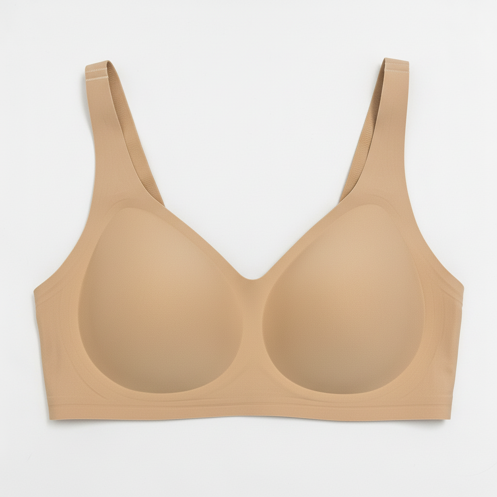 Bra beige flat lay